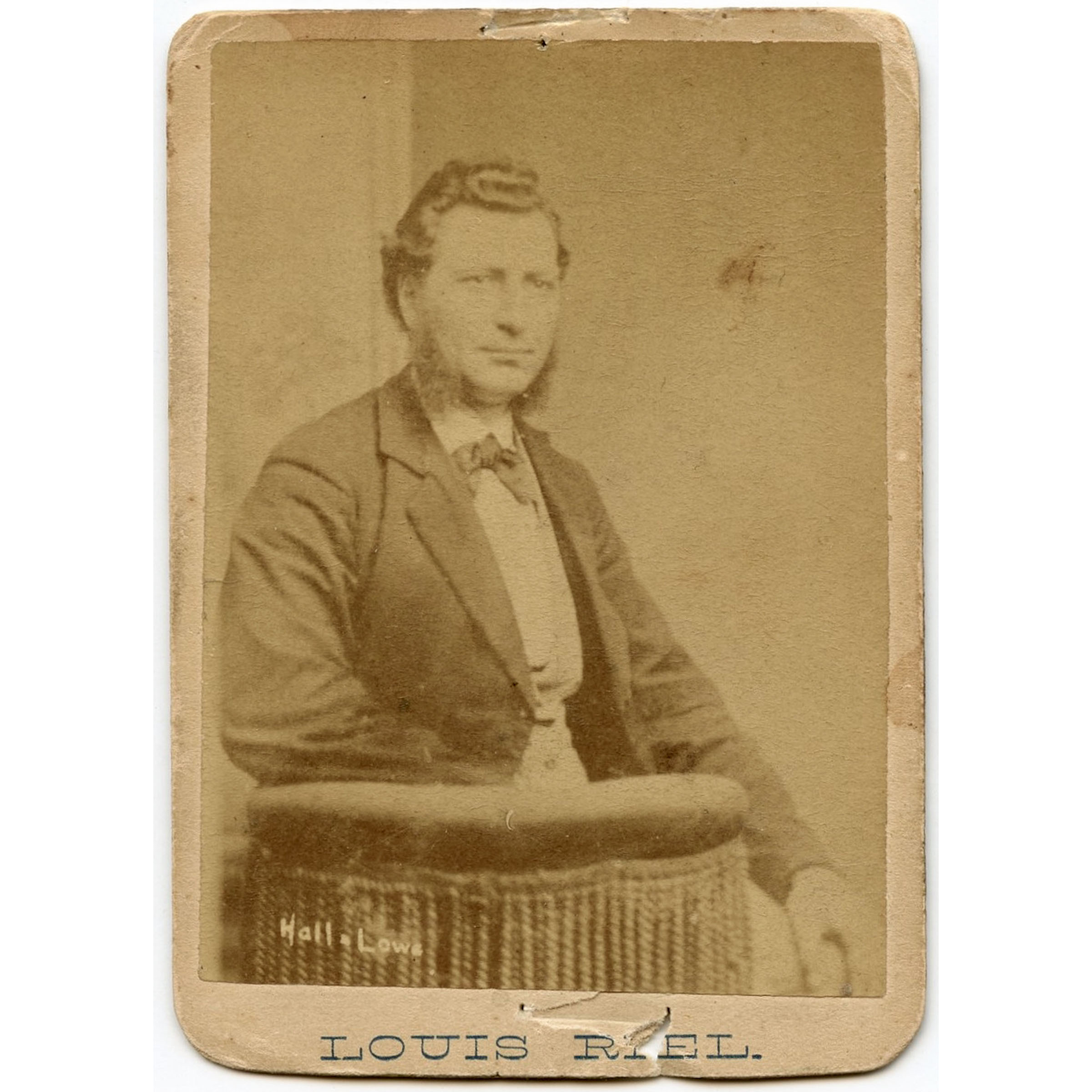 Louis Riel Carte de Visite Hall Lowe 3aae29