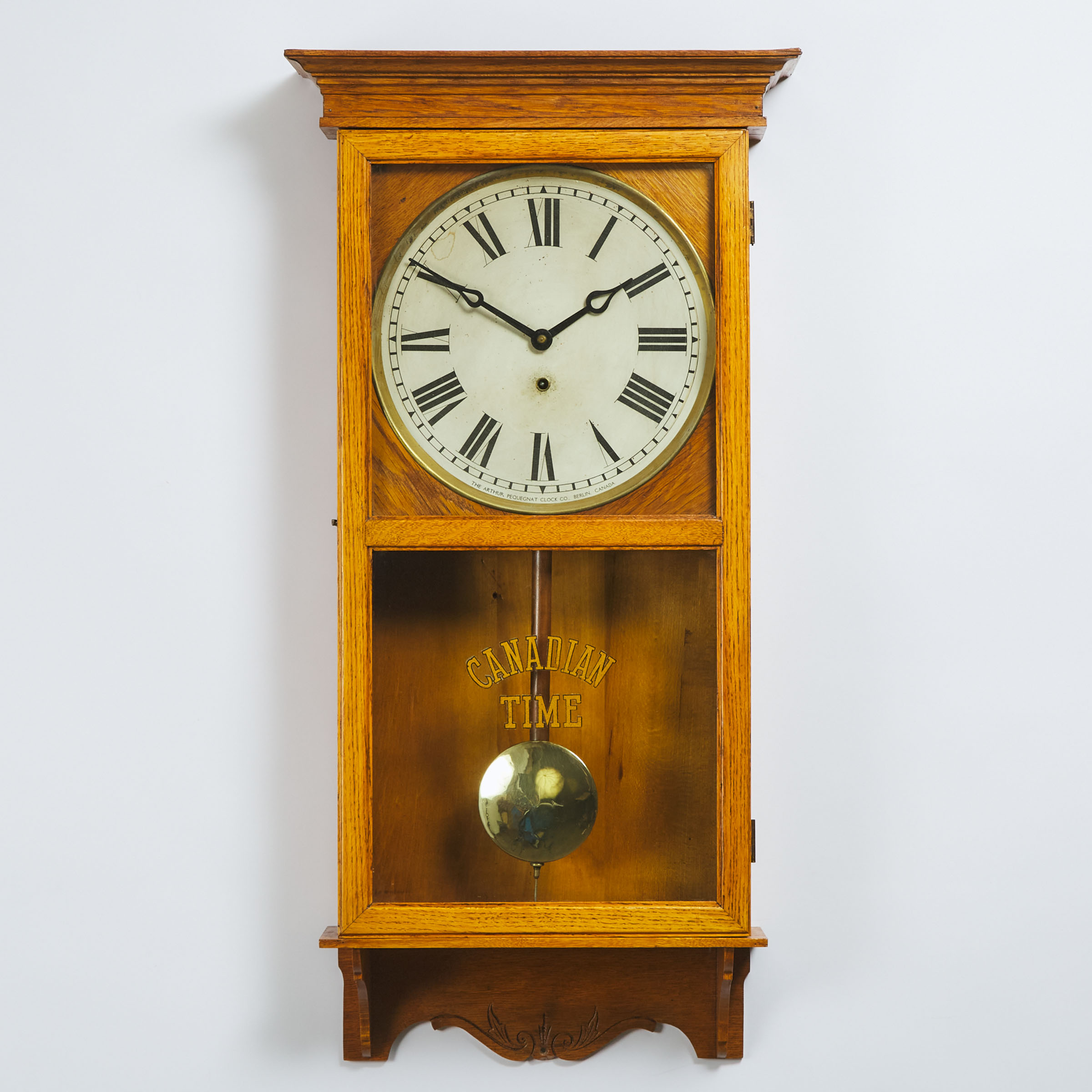 Arthur Pequegnat Clock Co Canadian 3aae36