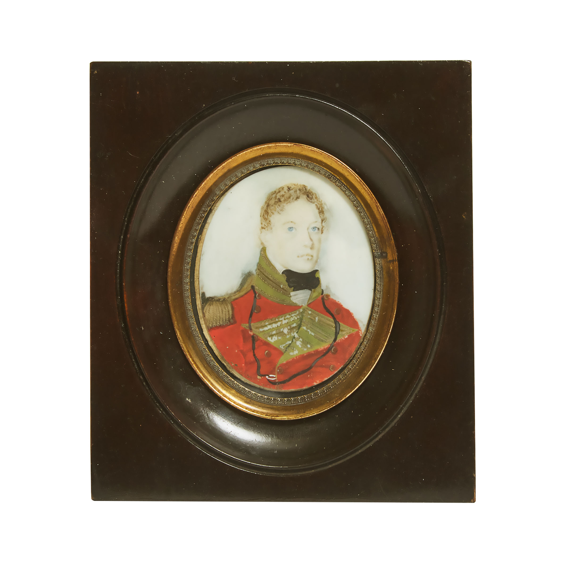 Portrait Miniature of General James 3aae44