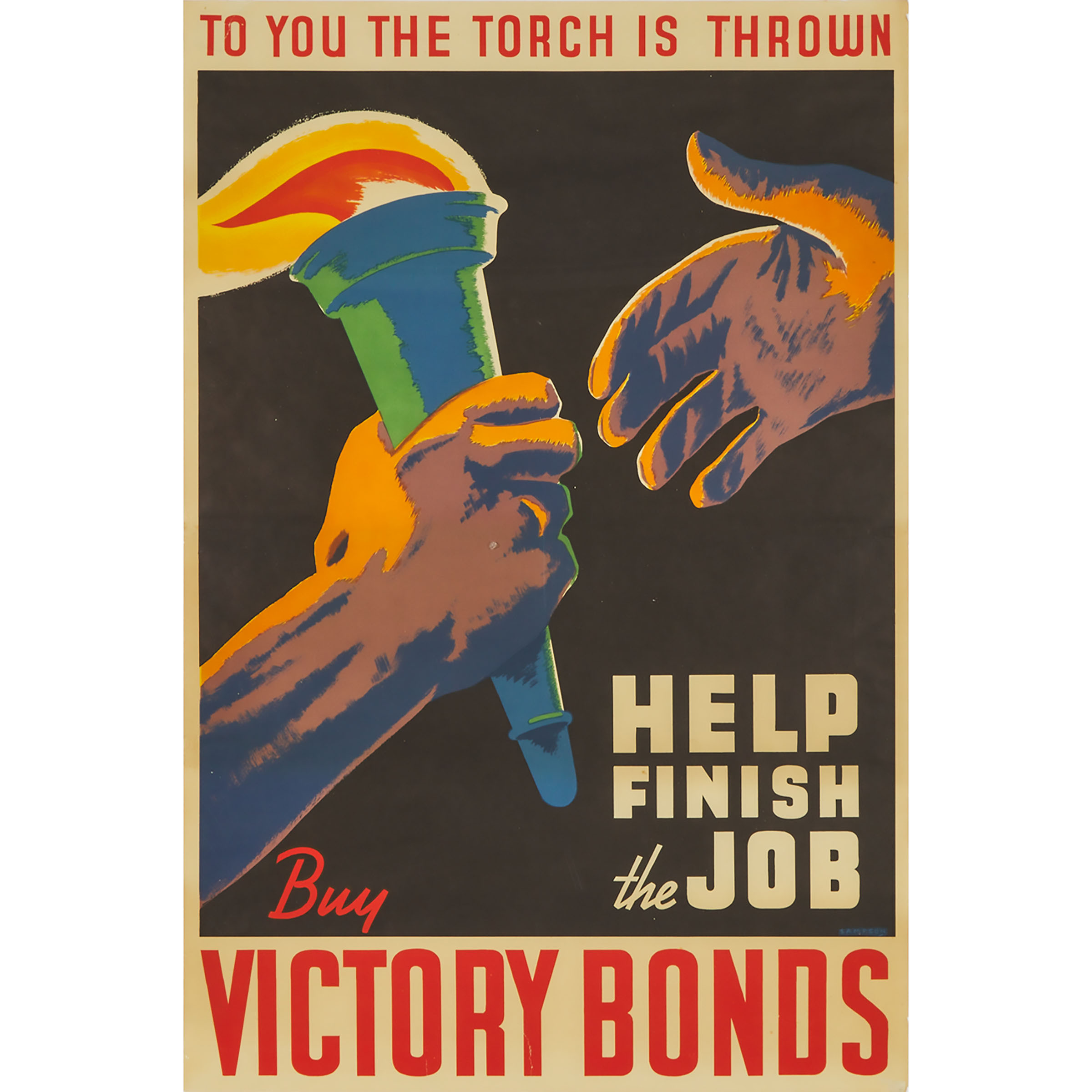 Canadian WWII Victory Bonds Propaganda