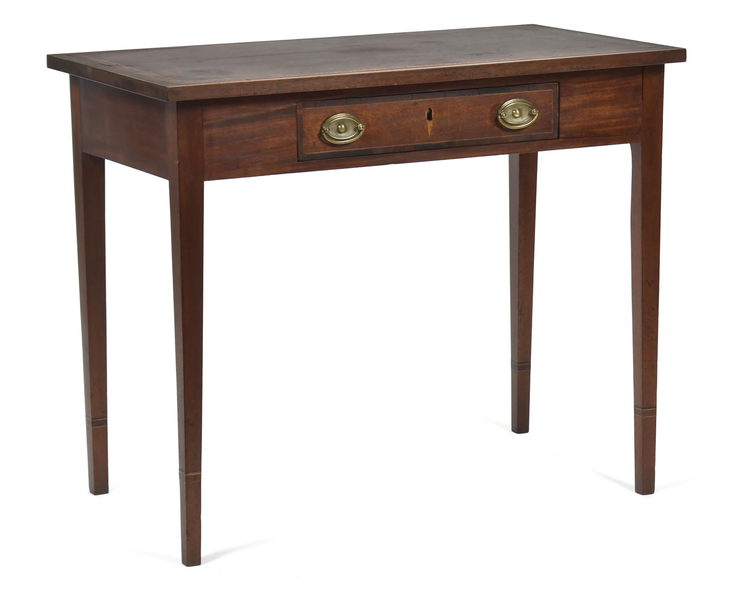 FINE NH FEDERAL INLAID SIDE TABLE  3ab04e