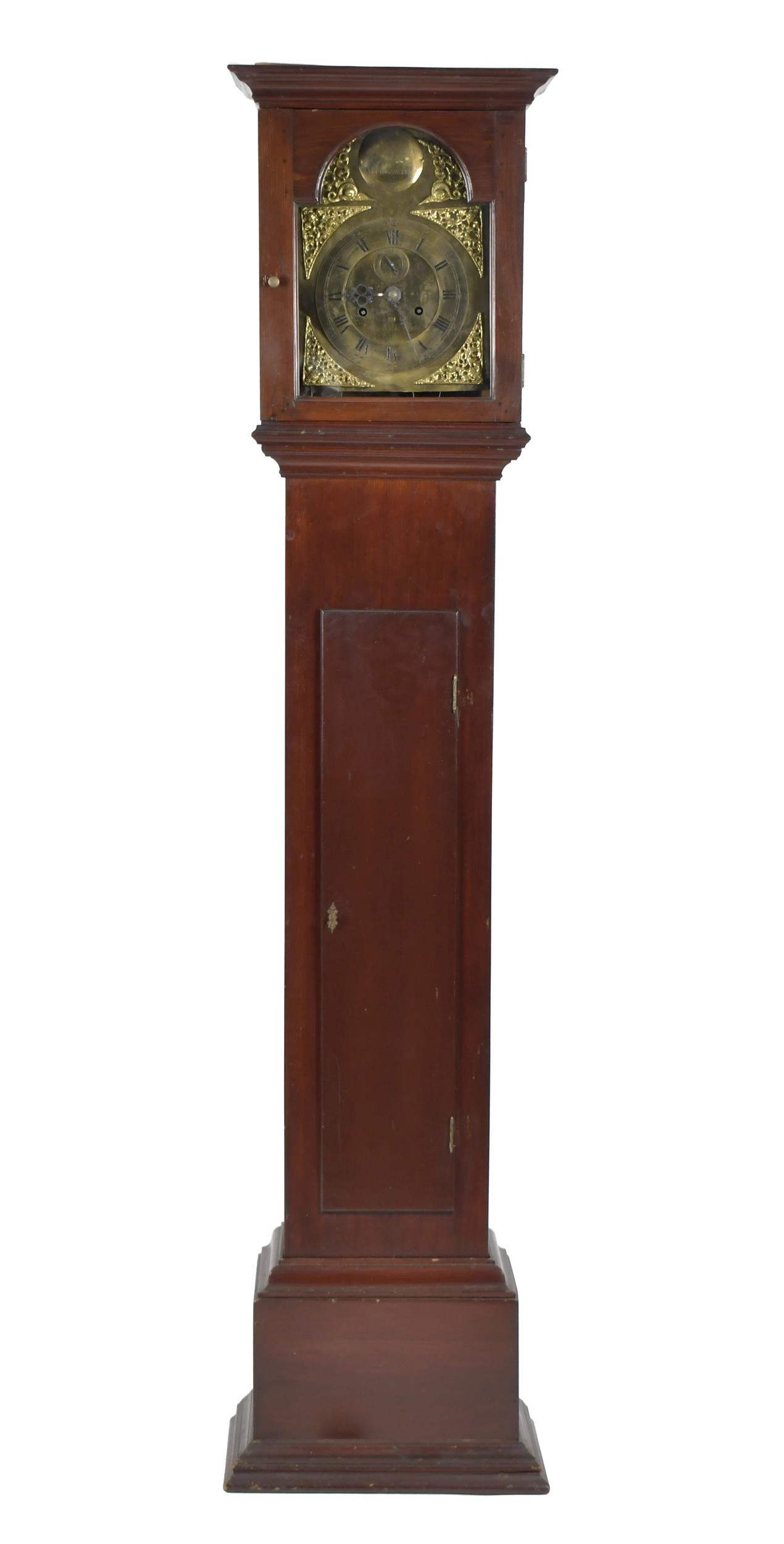 19TH C EZEKIEL REED TALL CLOCK  3ab0d7