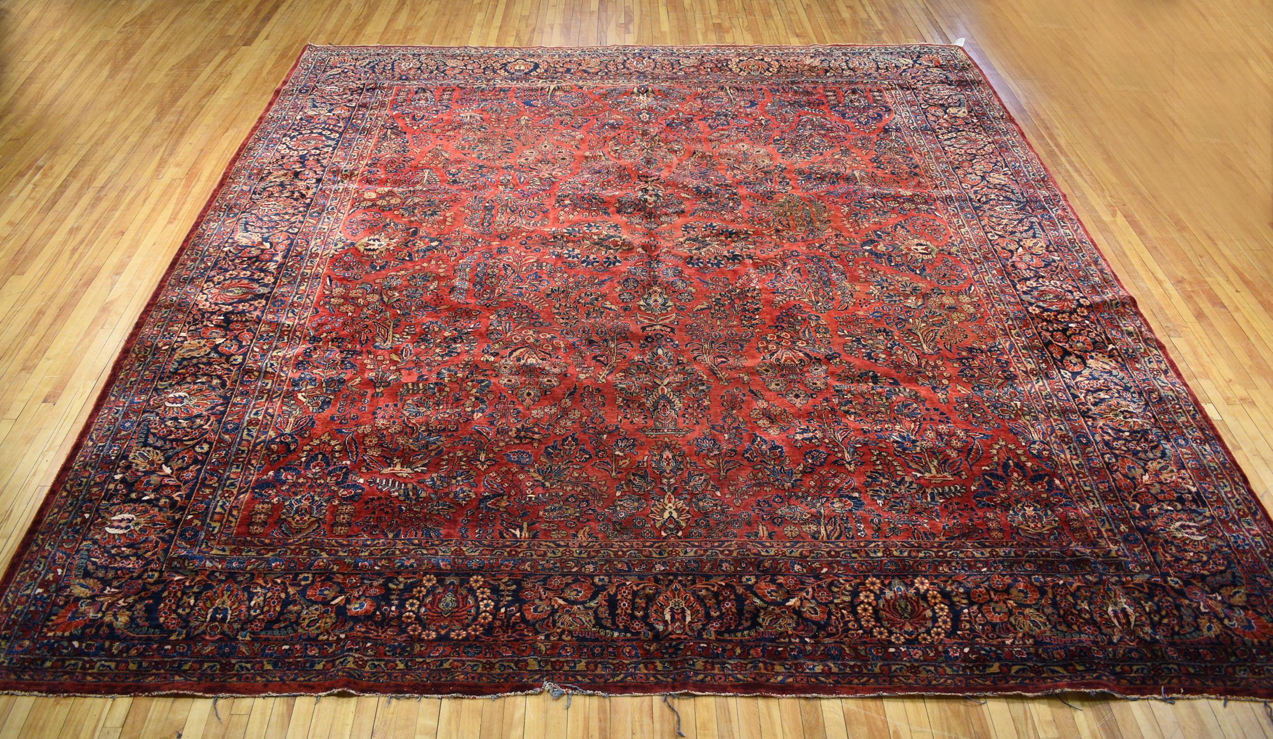 PALACE SIZE SAROUK RUG, 14'10"