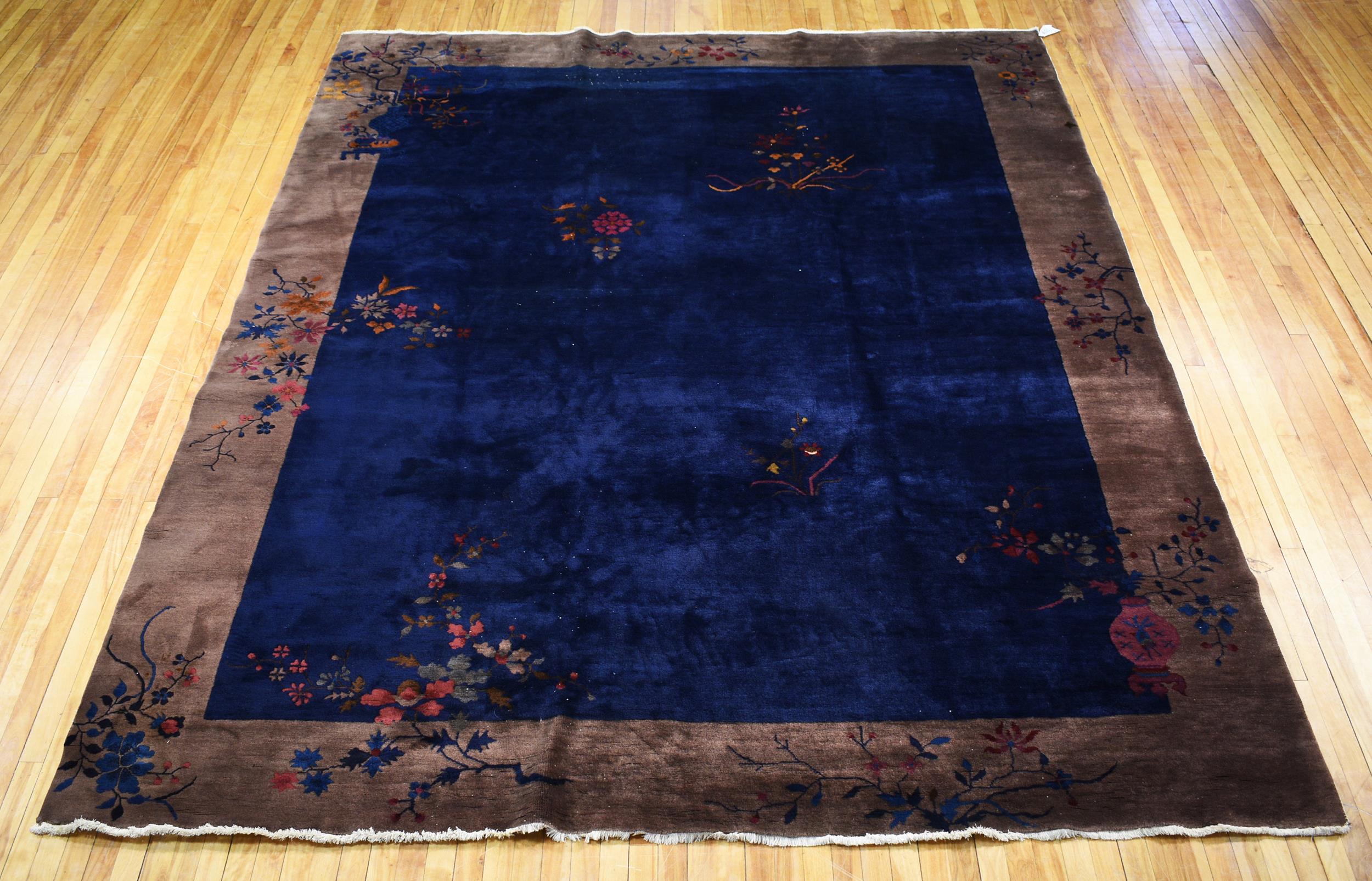 VINTAGE CHINESE ROOM SIZE RUG  3ab10f