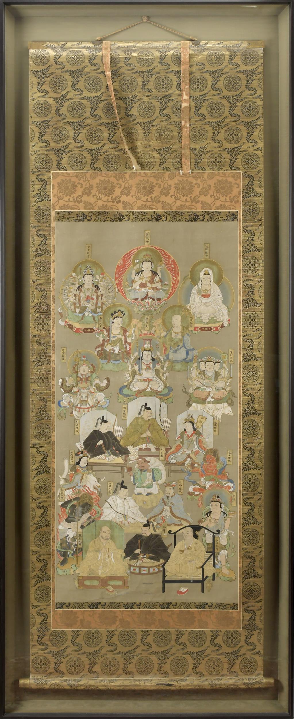 FINE CHINESE SCROLL PAINTING. An