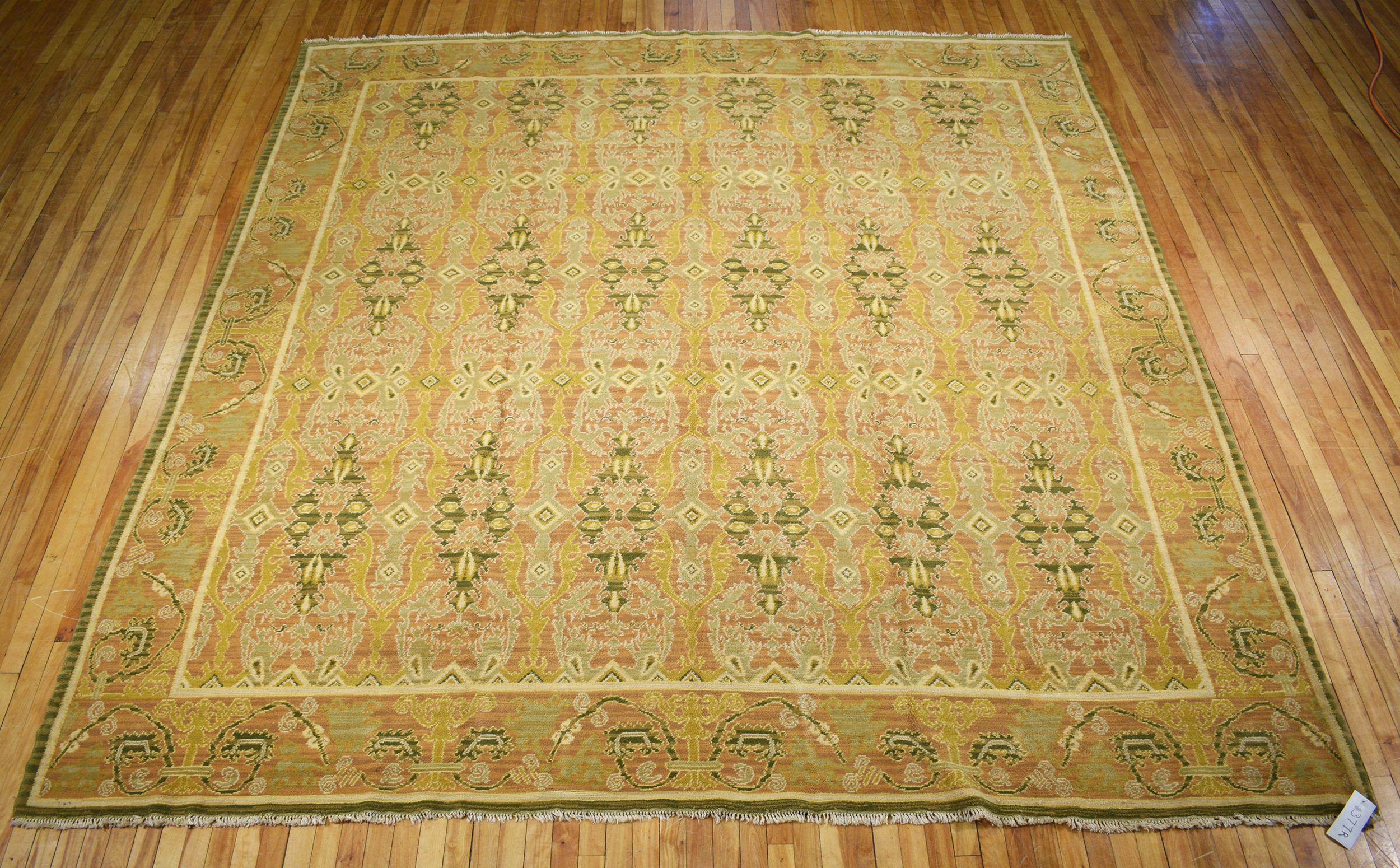 VINTAGE SPANISH ROOM SIZE RUG,