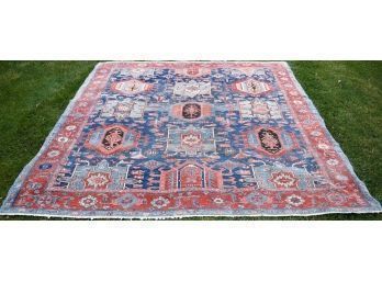 Vintage room size Oriental rug  3ab245