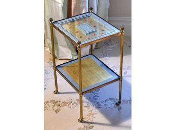 A vintage French brass painted 3ab241