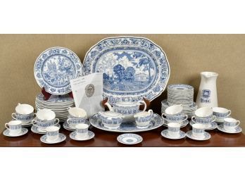 A large set of Yale pattern Wedgwood 3ab25c