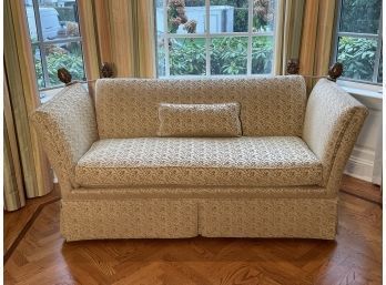 A Knole style sofa (sides do not
