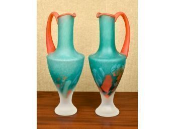 A pair of Swedish art glass Kosta 3ab28f