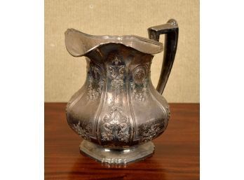 Sterling silver pitcher with Neoclassical 3ab288