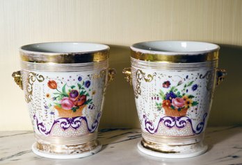 A pair of 19th C likely Old Paris  3ab33b