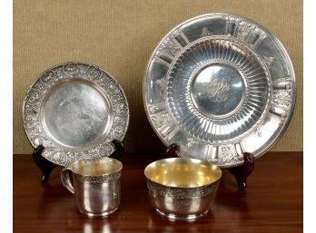 Four pieces of Gorham sterling,