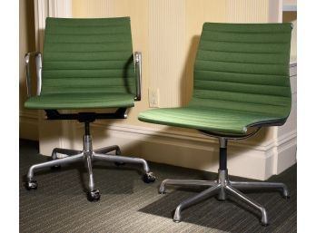 Two contemporary Herman Miller,