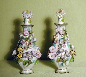 A pair of 19th C. German porcelain