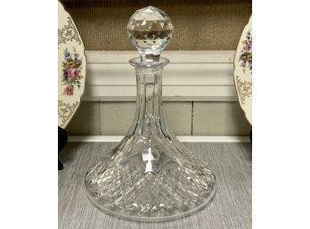 Royal Brierley cut crystal decanter