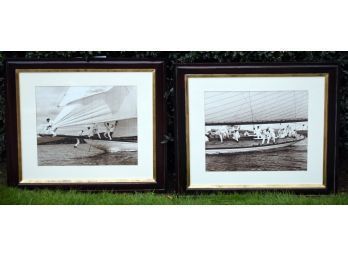 Two framed yachting prints in 3ab45c