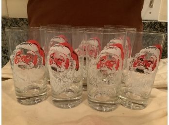 Set of seven water tumblers with 3ab4b7