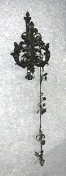 Antique wrought iron wall mounted