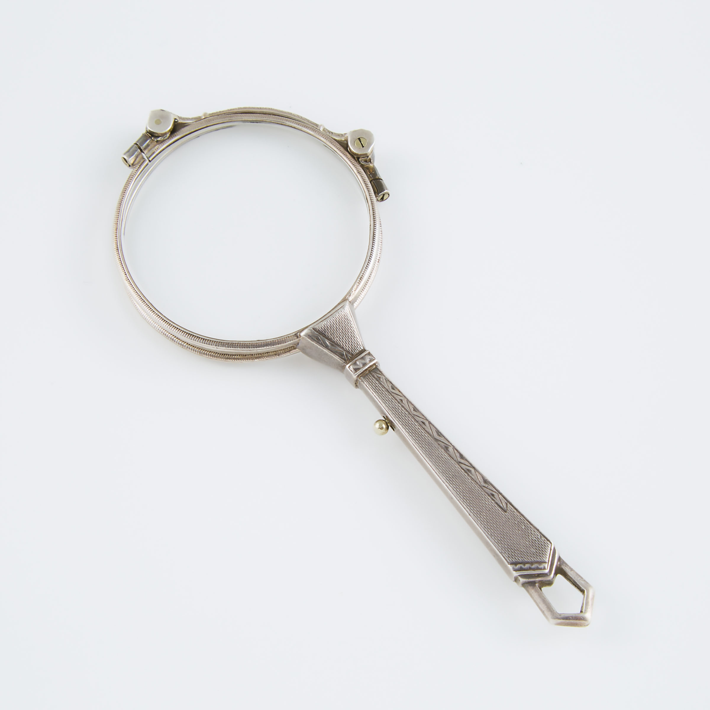 835 Grade Silver Lorgnette length 3ab516