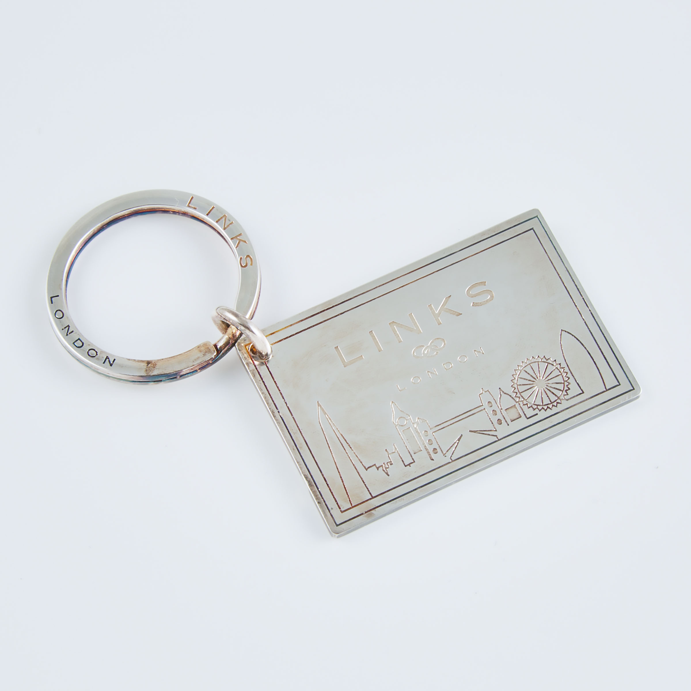 Links Of London Silverplated Key Ring