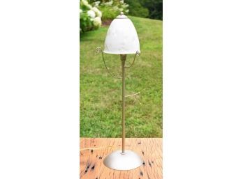 A silver brushed copper table lamp 3ab5f4