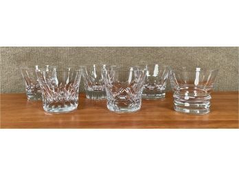 Set of six Baccarat crystal tumblers 3ab618