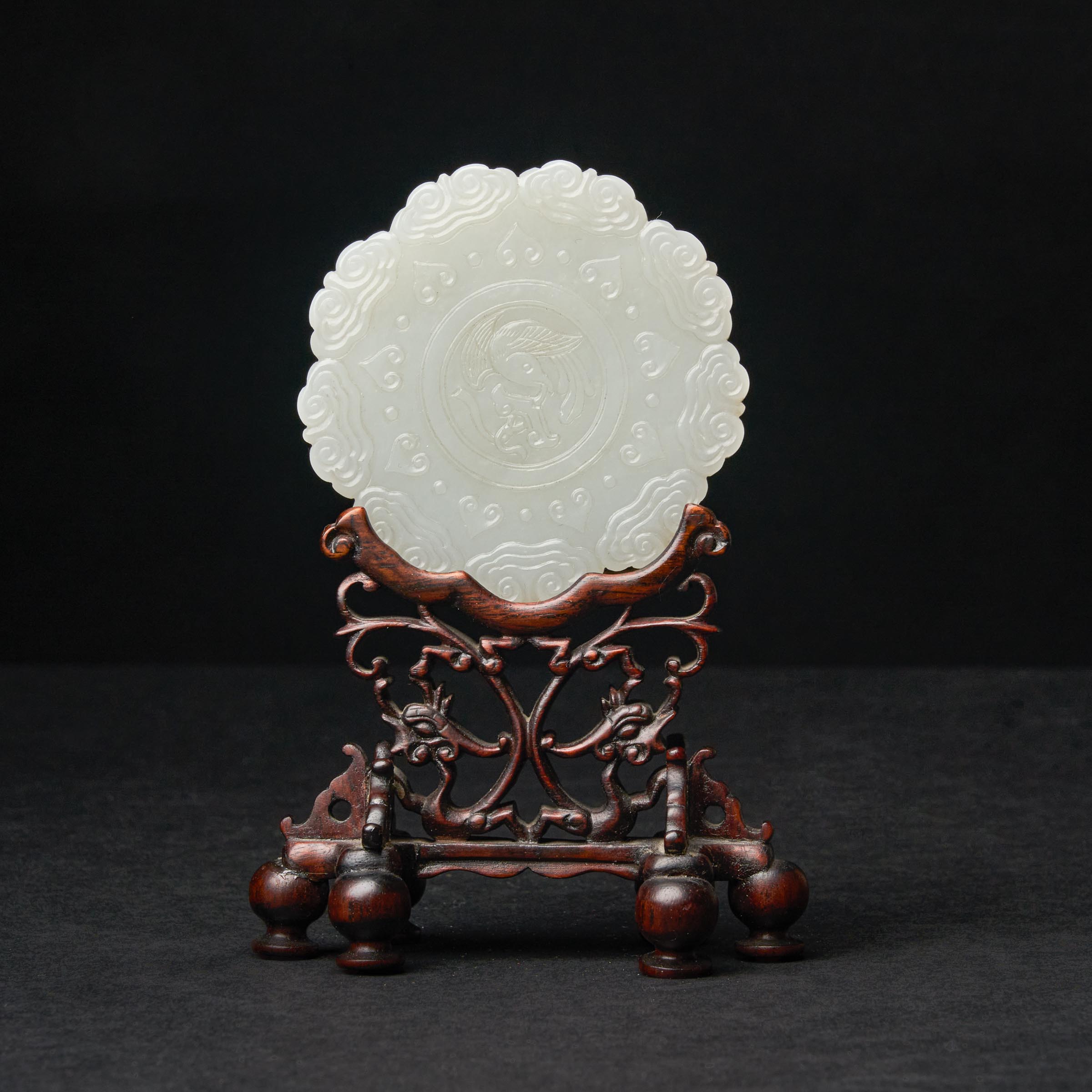 A White Jade Magpie Xi Qing  3ab636