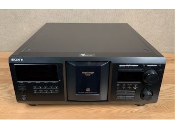 Sony CD player, 400 disc changer,