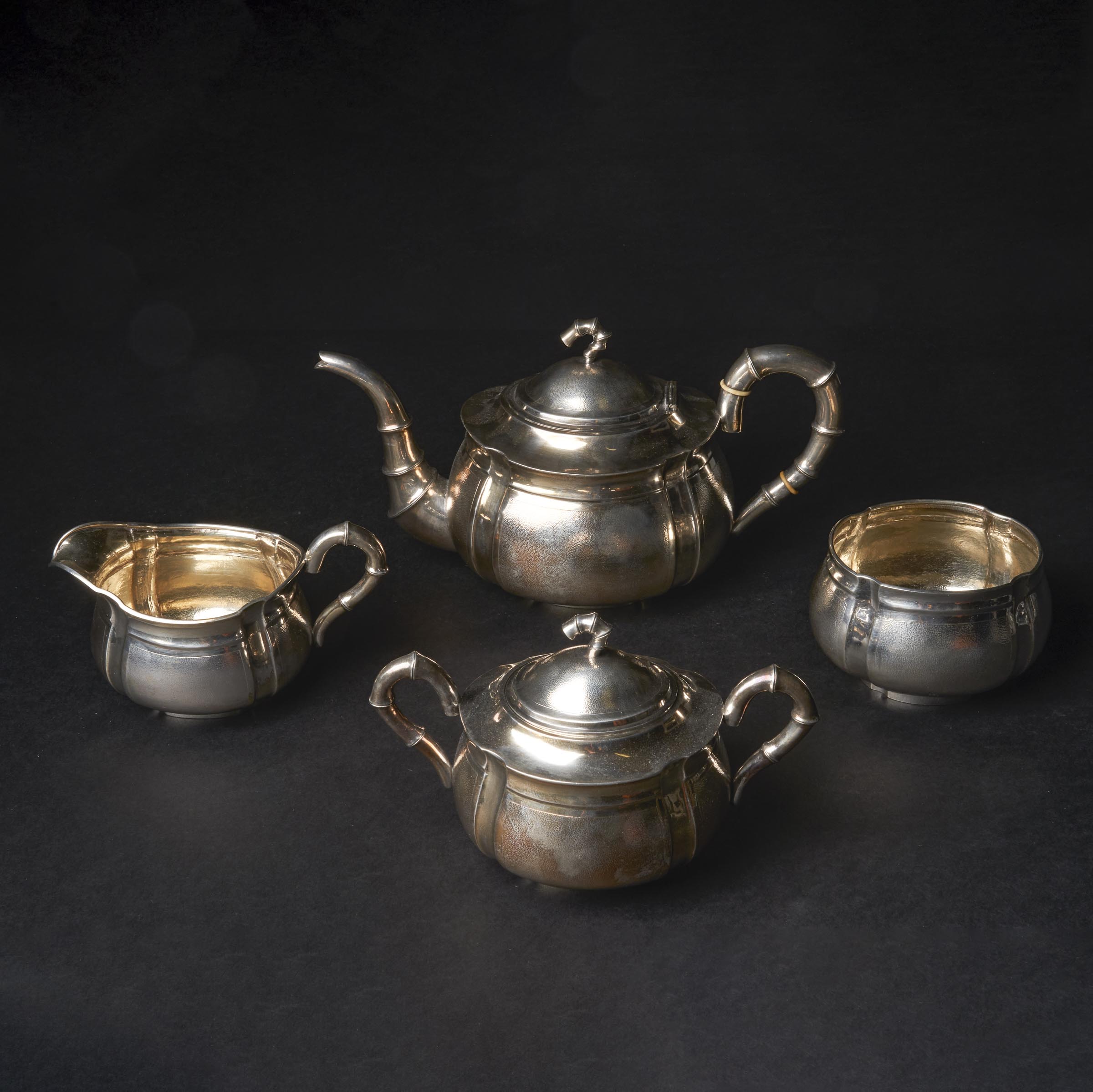 A Set of Chinese Export Gilt Silver 3ab69e