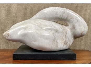 A contemporary Duck Saunders carved