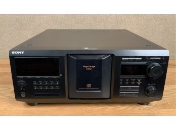 Sony CD player, 400 disc changer,