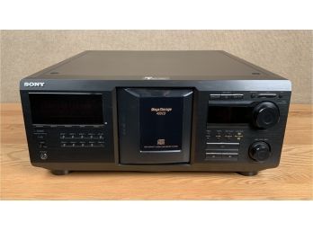 Sony CD player, 400 disc changer,