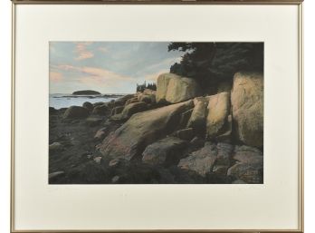 Framed photograph Dusky Coast  3ab7b6