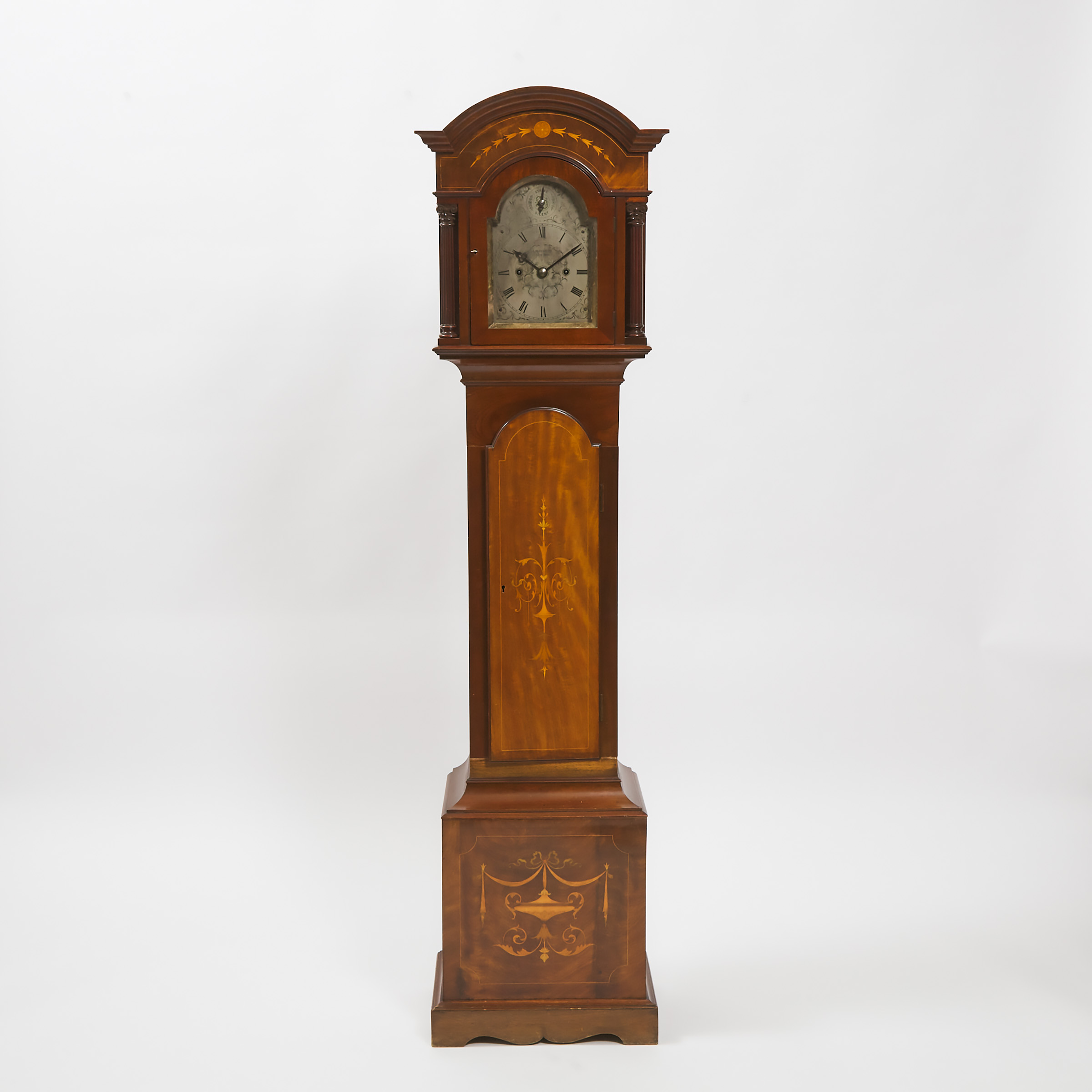 Diminutive English Mahogany Tall Case