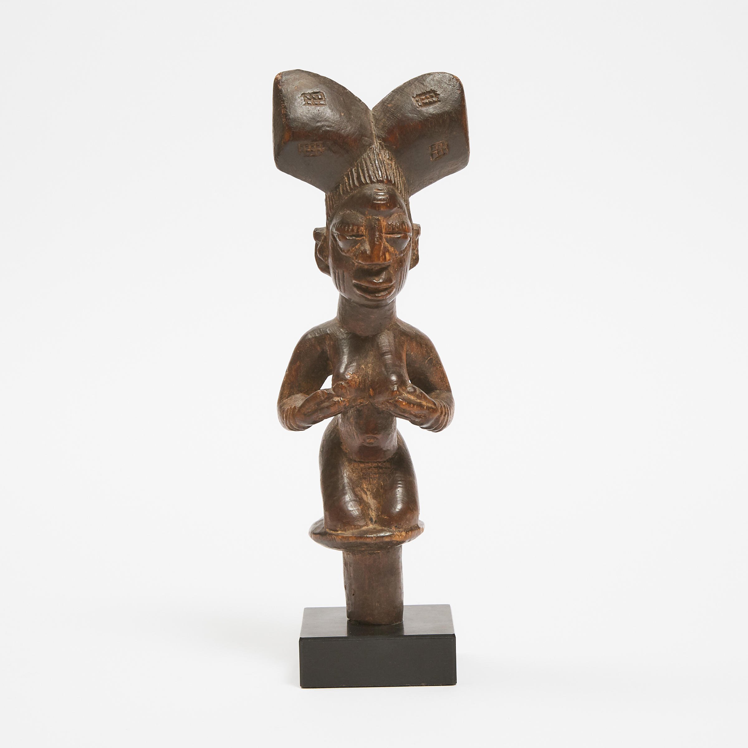 Yoruba Shango Staff Finial, Nigeria,