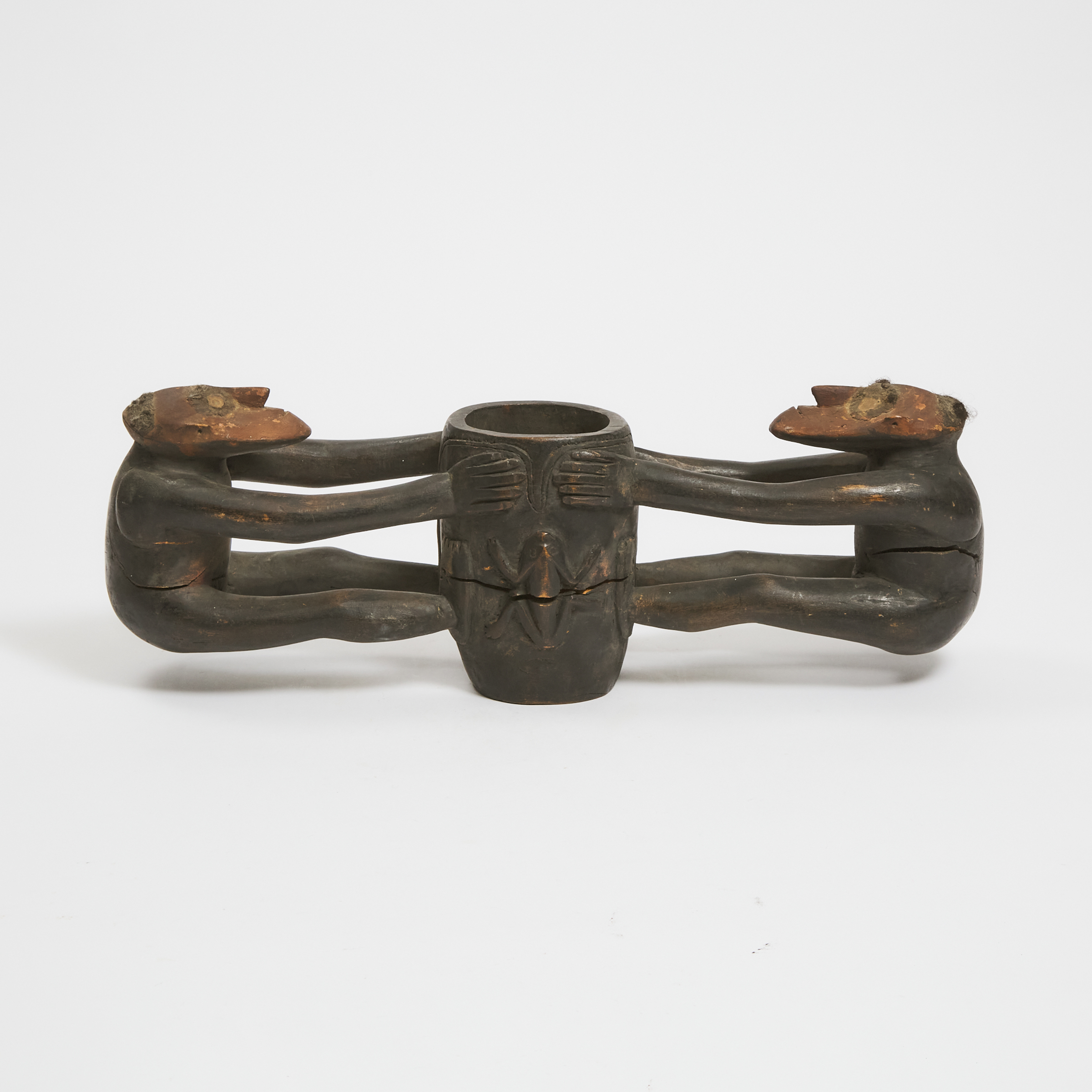 Papua New Guinea Figural Vessel  3ab824