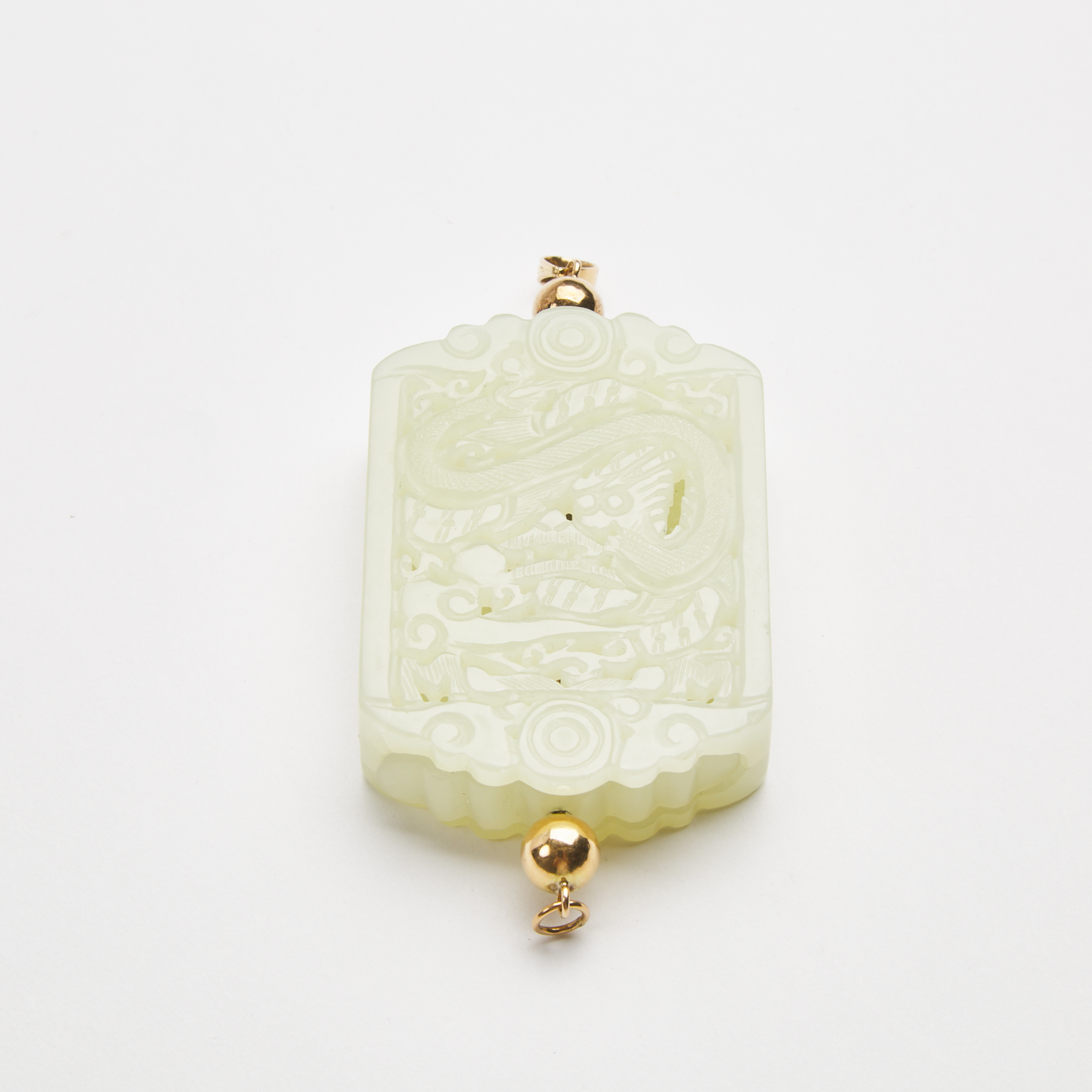 A Reticulated White Jade Pomander  3ab890