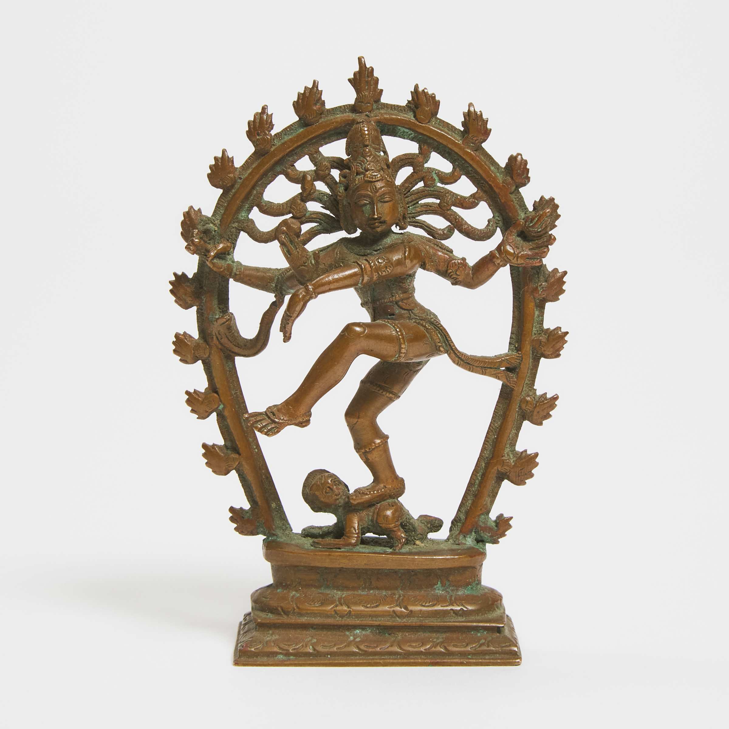 A Small Copper Figure of Shiva
