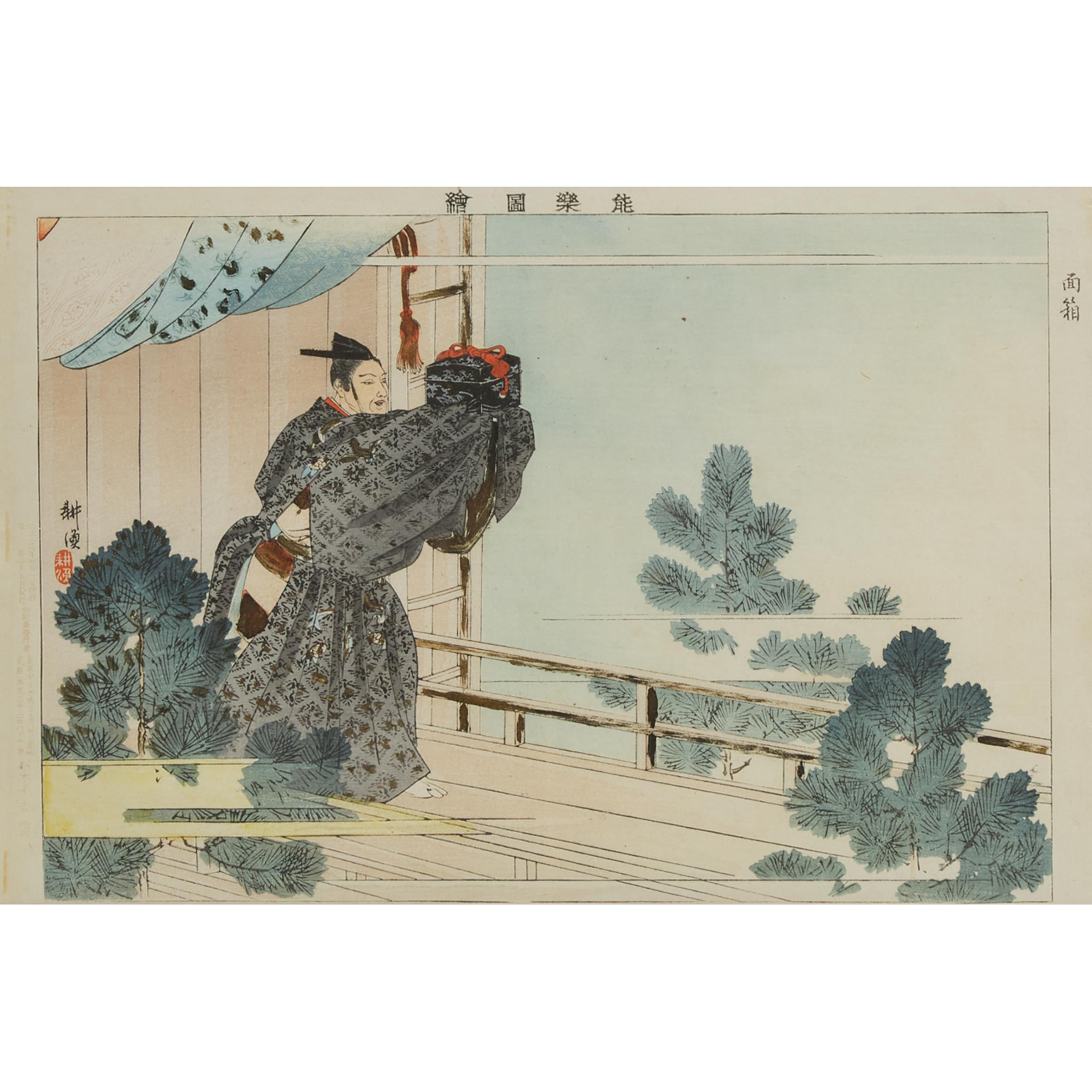 Tsukioka Kogyo (1869-1927), Three