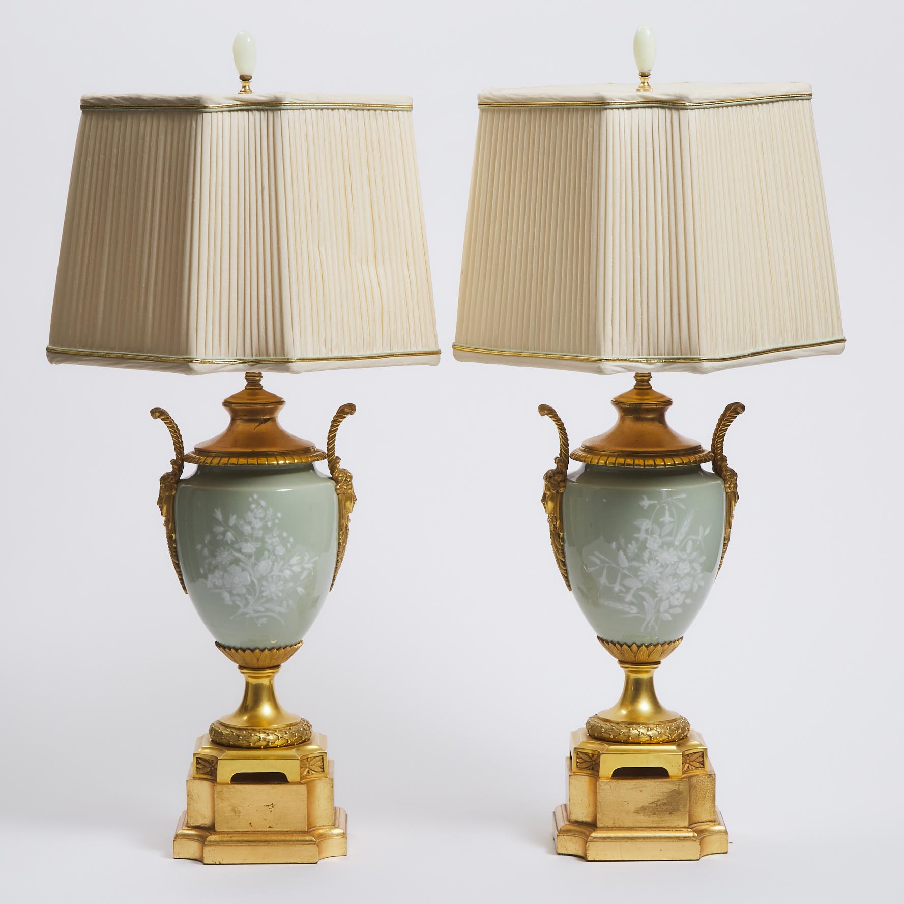 Pair of French Neoclassical Ormolu 3ab9c7