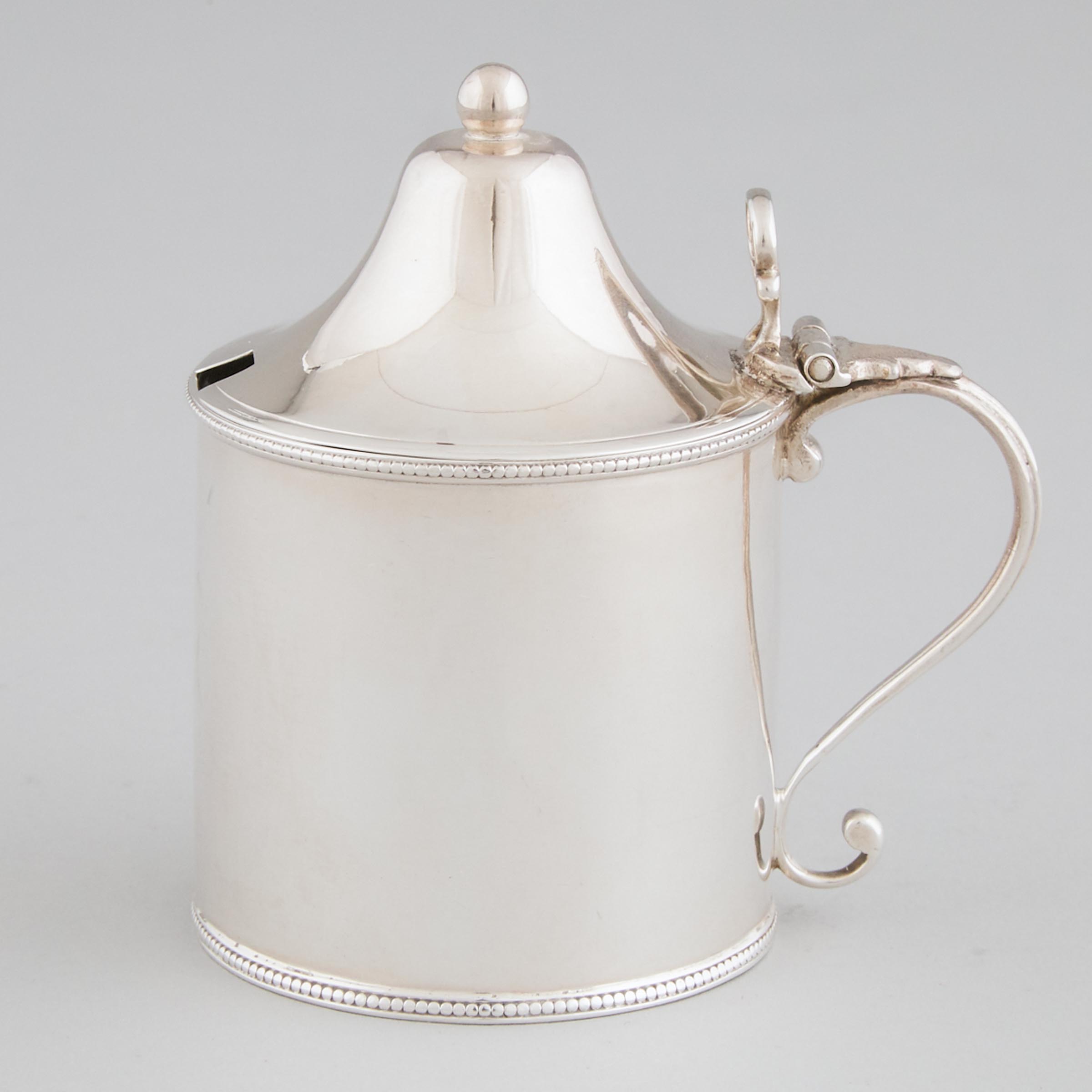 George III Silver Mustard Pot  3ab9ee