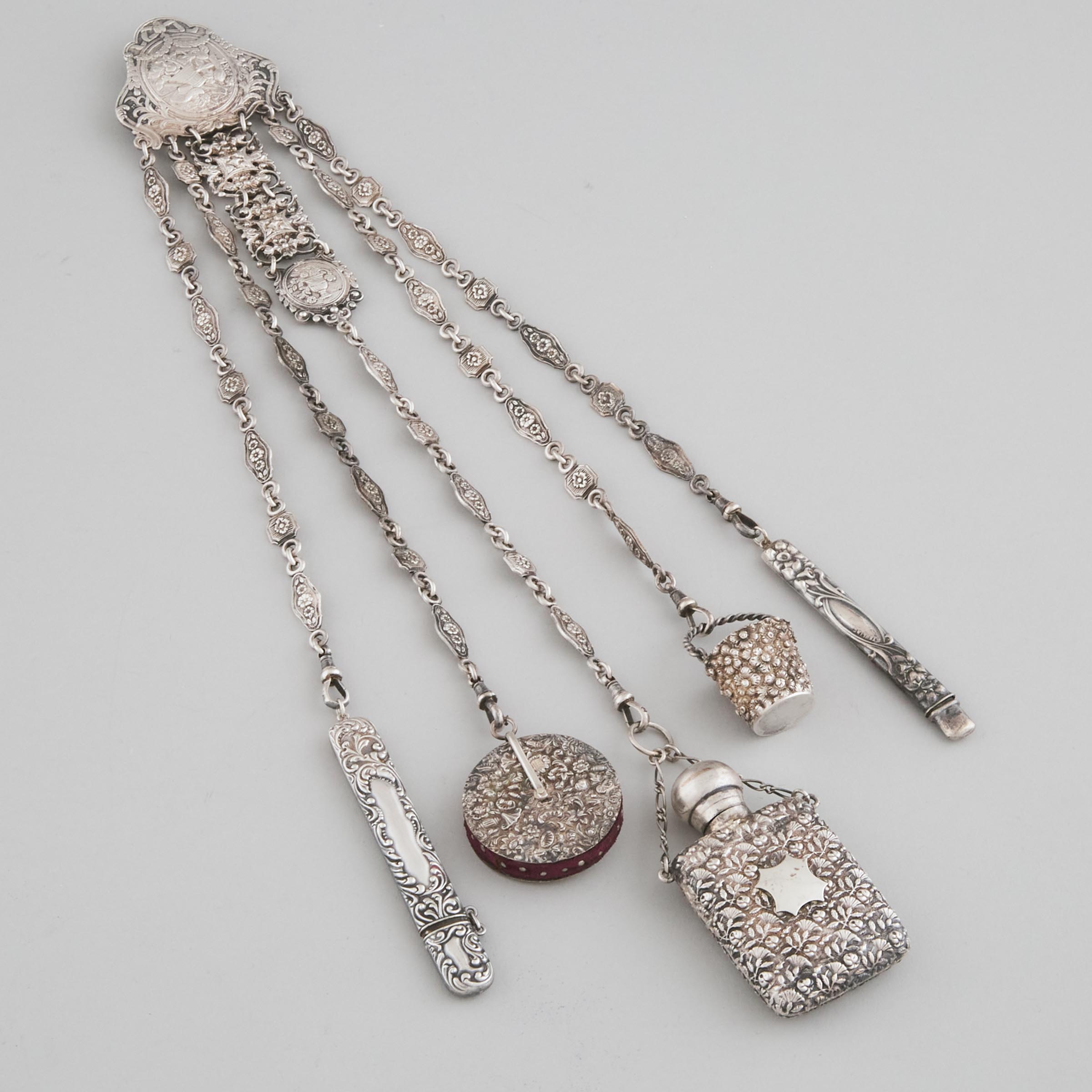 Victorian Silver Chatelaine, Lawrence
