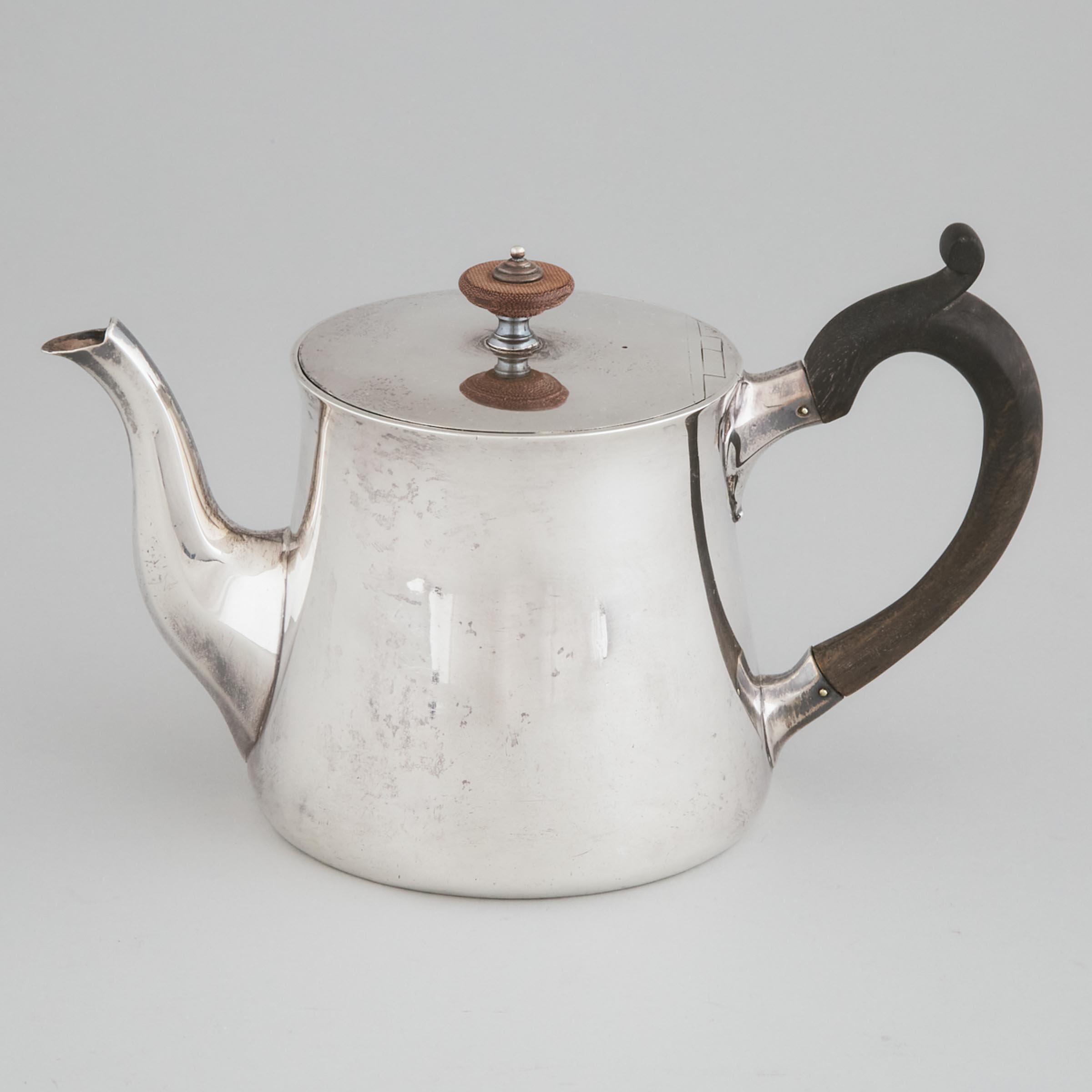 George IV Silver Teapot Robert 3aba46