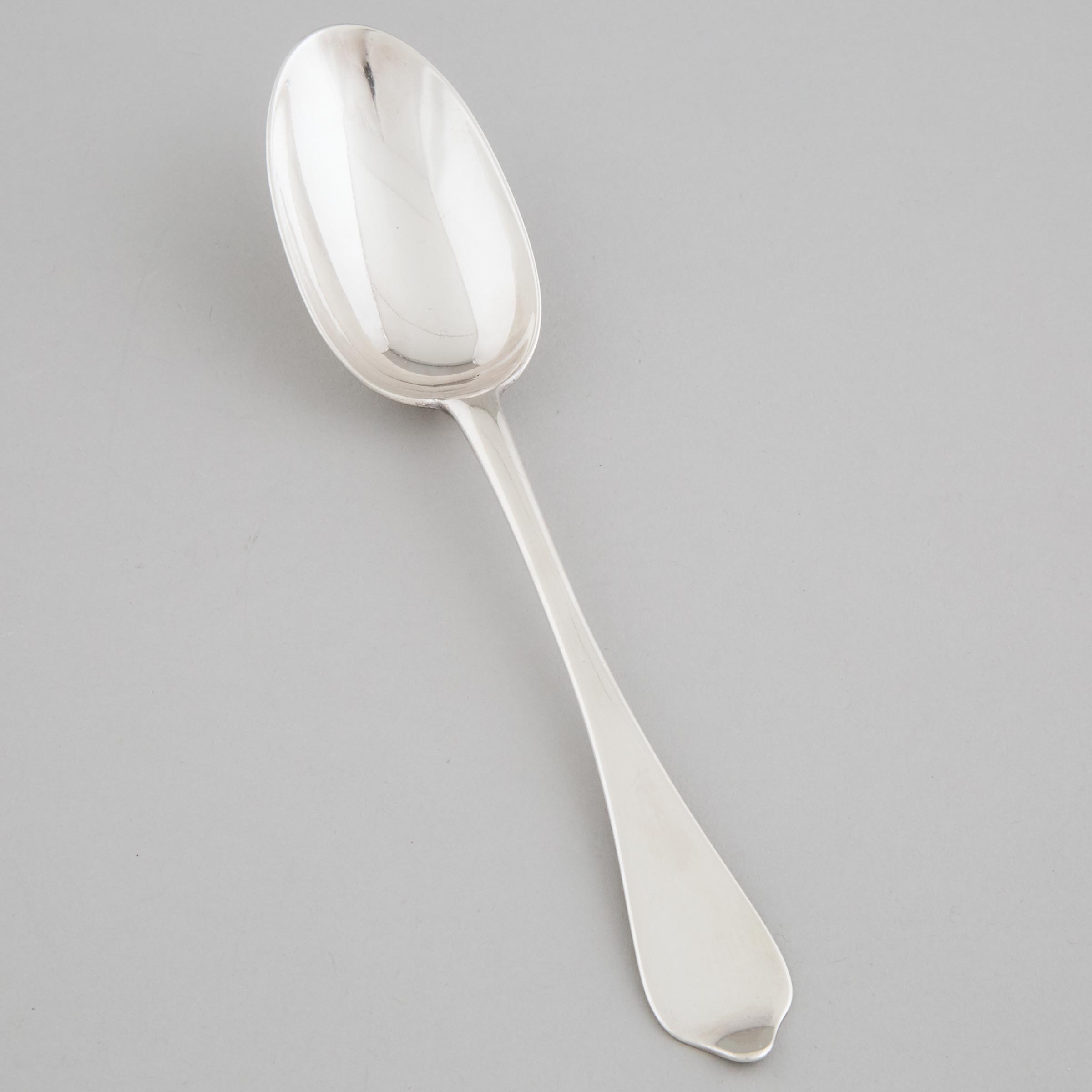 Queen Anne Silver Dog-Nose Spoon,