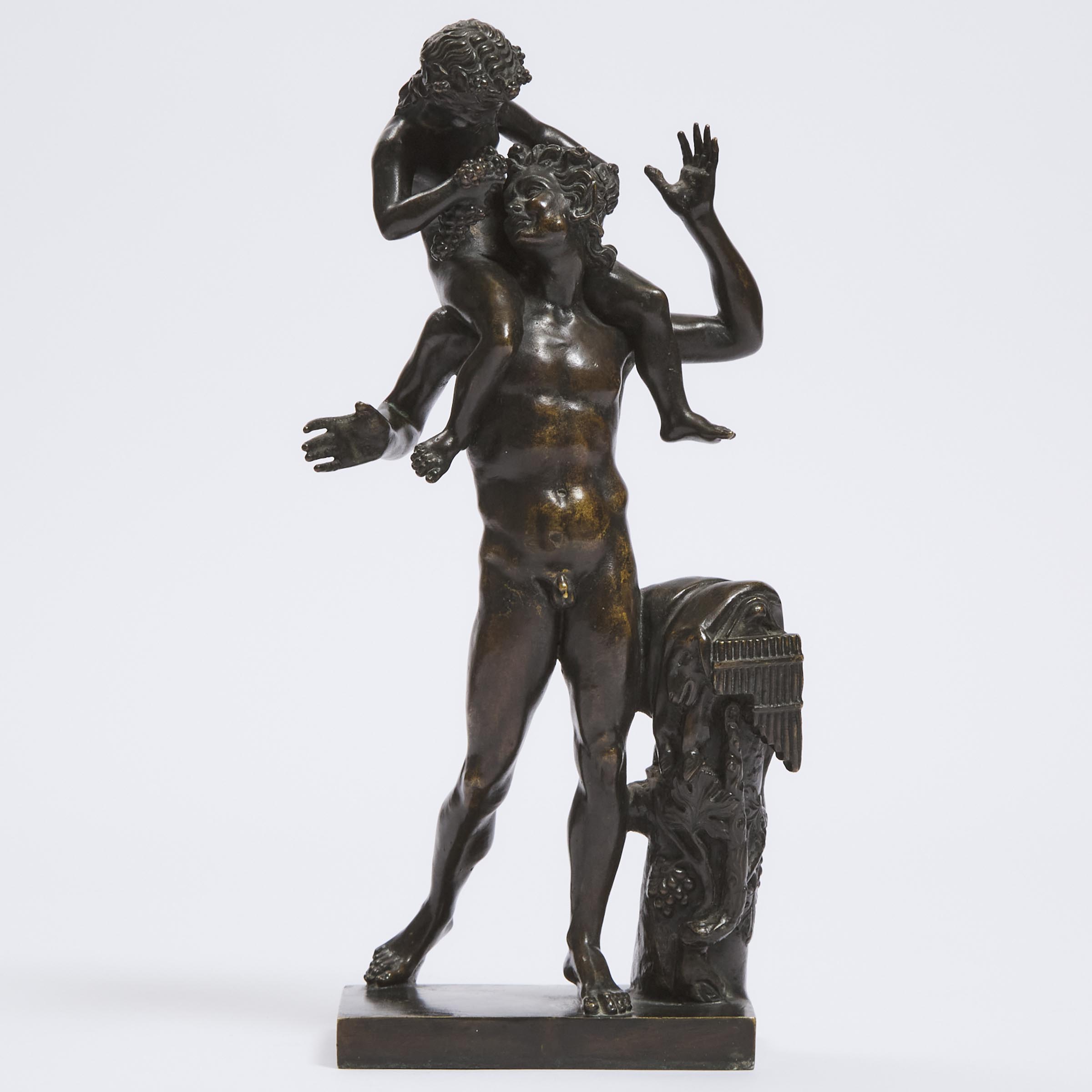 Italian Patinated Bronze Bacchanalian 3aba8f