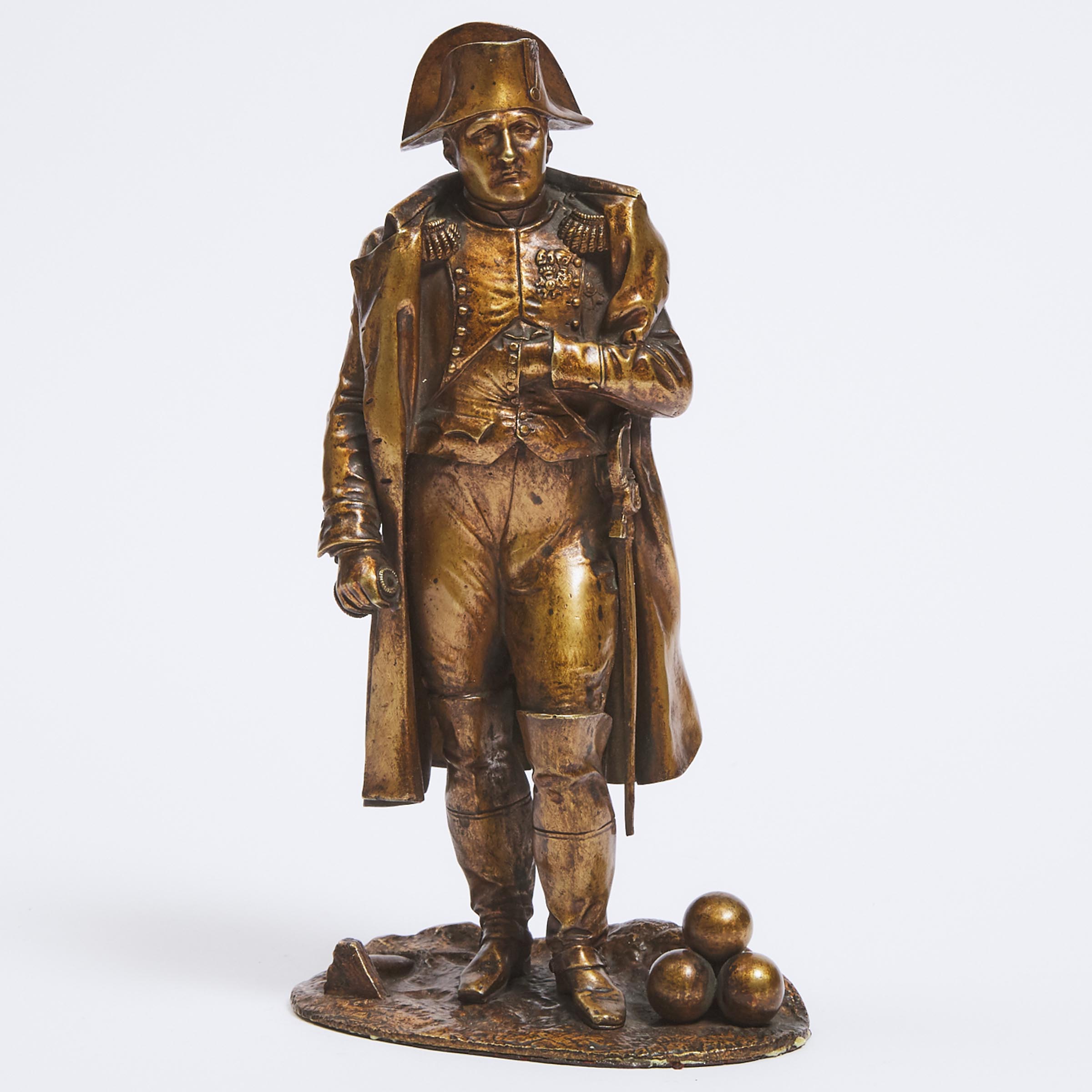 Patinated Bronze Figure of Napoleon 3abaa1