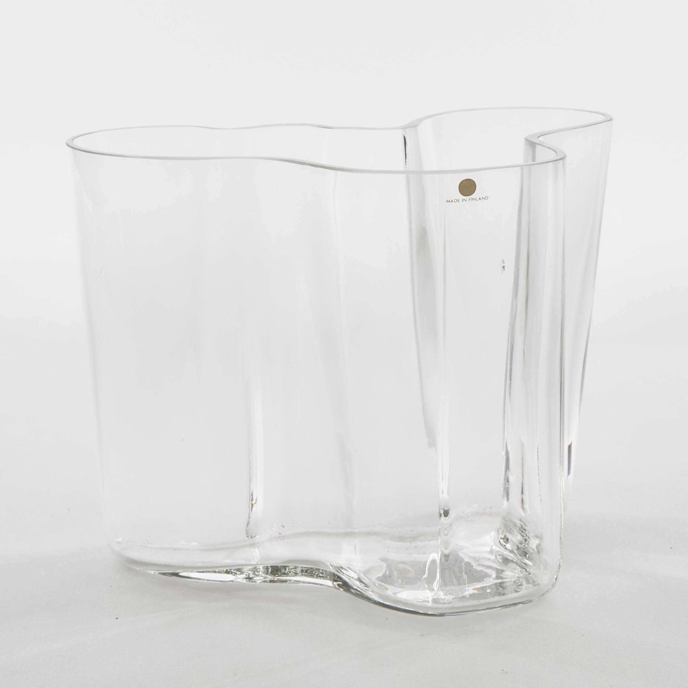 Iittala 'Savoy' Glass Vase,  Alvar