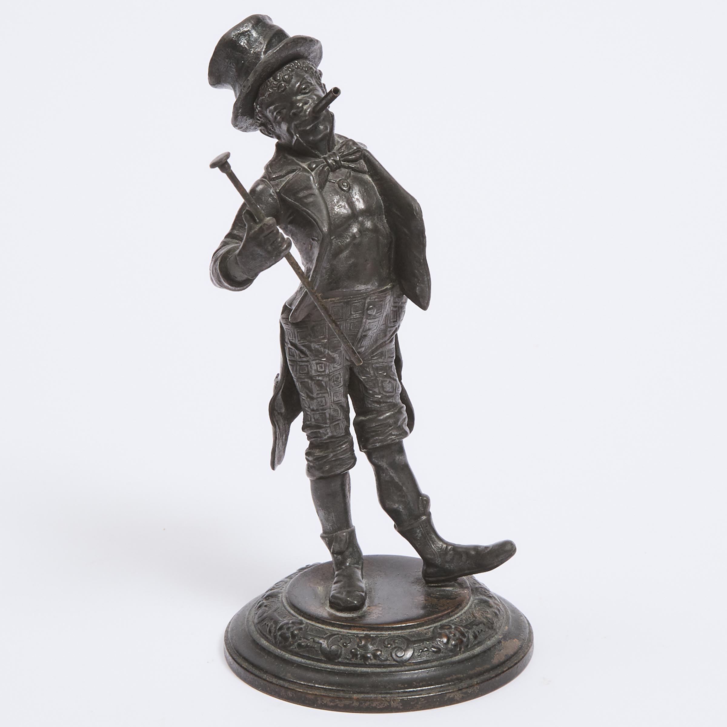 WMF Figural Table Lighter, early 20th